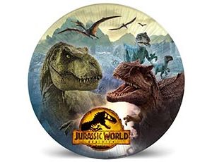 1502-6157 Набор тарелок Jurassic World 18см 6шт