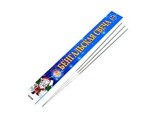 1502-6236 Свечи Бенгальские огни 40см 90сек 6шт