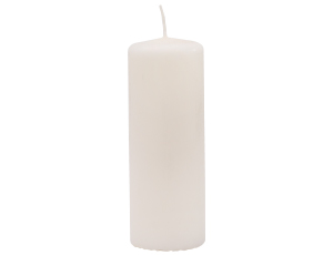 1502-6543 Свеча Столбик 5,5х15см белая/G