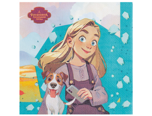 1502-6760 Салфетка Волшебник Изумруд Гор 33см 12шт