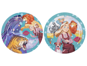 1502-6762 Тарелка Волшебник Изумруд Город 18см 6шт