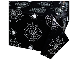 1502-6766 Скатерть фол HWN Паук и Паутина130х180см