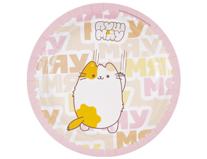 1502-6774 Тарелка МЯУ ПушМяу 18см 6шт