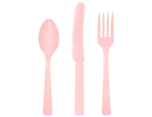 1502-6796 Столовые приборы Pastel Pink 24шт/A