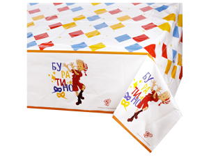 1502-6841 Скатерть п/э Буратино 130х180см/G