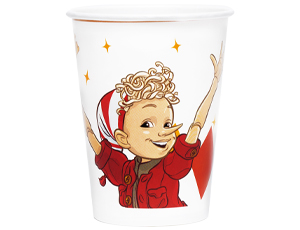 1502-6847 Стакан Буратино 250мл 6шт