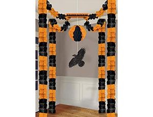 1505-1086 Декор интерьера HWN Черный ворон блеск/А