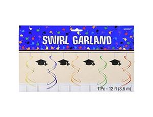 1505-1433 Гирлянда Спираль Выпускник мульти 3,6м/А