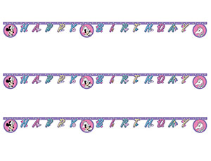 1505-1587 Гирлянда-буквы HB Минни Единорог 2,2м/Р