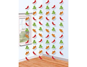 1505-2081 Гирлянда вертик Фиеста 2,1м 6шт/А