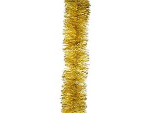 1505-2173 Гирлянда Мишура золото 10см 2м