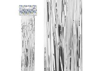 1505-2482 Дождик серебро 20см/1,5м