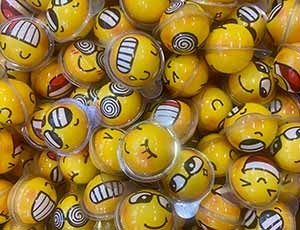 1507-2253 Конфеты Смайлики 250гр