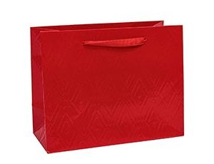 1509-1179 Пакет бум подар Элегант красный 23х18см
