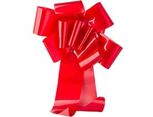 1509-1305 Бант Бабочка на авто красный D58см 15смG