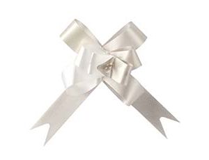 1509-1340 Бант Бабочка серебро D9см 10шт/G
