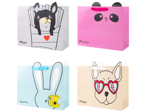 1509-1382 Пакет бум Зверюшки HAPPY 32х26см/G