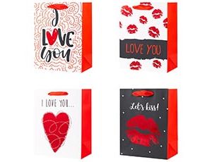 1509-1403 Пакет бум I LOVE YOU 18х23см/G