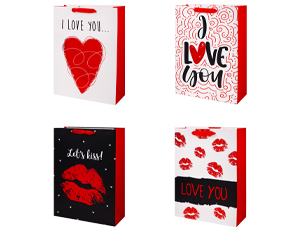 1509-1405 Пакет бум I LOVE YOU 30х40см/G