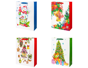 1509-1425 Пакет бум Новогоднее детство 30х40см/G