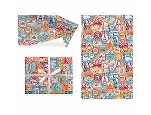 1509-1481 Бумага Города 100х70см