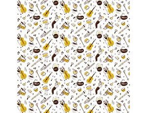 1509-1557 Бумага упак Джаз с тис 70х100см 10шт