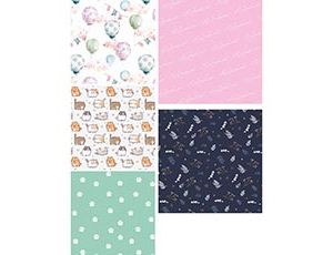 1509-1575 Бумага упак Нежность микс 70х100см