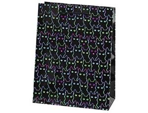 1509-2038 Пакет бум Черные котики 18х23см