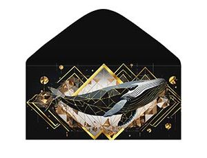 1509-2050 Конверт д/денег Кит