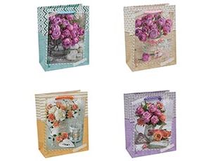 1509-2059 Пакет бум Букет цветов микс 12х15см