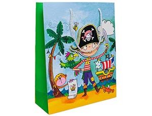 1509-2258 Пакет бум Пират 3D 26х32см
