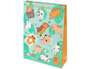 1509-2268 Пакет бум Супер котики 32х45см