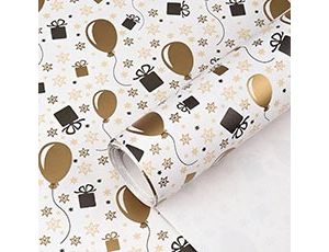 1509-2274 Бумага Шарики Подарки тис 70х100см 10шт