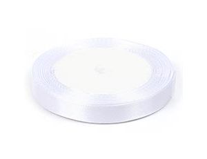 1509-2287 Лента атласная 12мм*22,5м 3001 белый