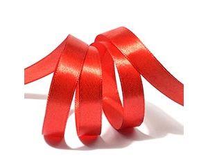 1509-2289 Лента атласная 12мм*22,5м 3095 красный