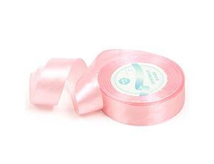 1509-2298 Лента атласная 25мм*22,5м 3053св.розовый
