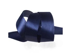 1509-2300 Лента атласная 25мм*22,5м 3165 тем-синий