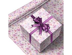 1509-2614 Бумага упак Цветочки 100х70см