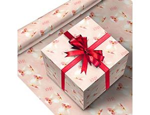 1509-2616 Бумага упак Уточка 100х70см