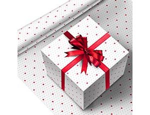 1509-2617 Бумага упак Сердечки мелкие 100х70см