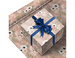 1509-2626 Бумага упак Цветы 100х70см