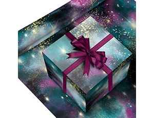 1509-2632 Бумага упак Космос 100х70см