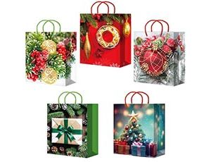 1509-2640 Пакет бум НГ Игрушки микс 18х23см