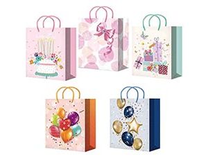 1509-2642 Пакет бум День Рождения микс 26х33см