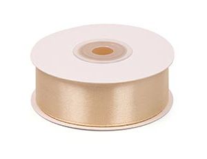 1509-2700 Лента атлас 25мм*22,5м 3009 св.бежевый