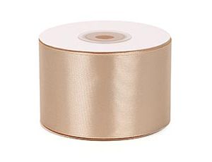 1509-2701 Лента атлас 50мм*22,5м 3009 св.бежевый