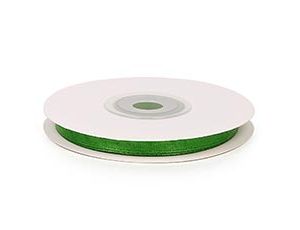 1509-2703 Лента атлас 6мм*22,5м 3042 зеленый