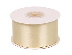 1509-2706 Лента атлас 38мм*22,5м 3004 св.кремовый