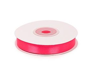 1509-2717 Лента атлас 12мм*22,5м 3080 ярк.розовый