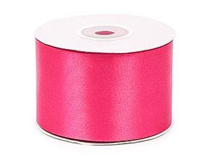 1509-2719 Лента атлас 50мм*22,5м 3080 ярк.розовый